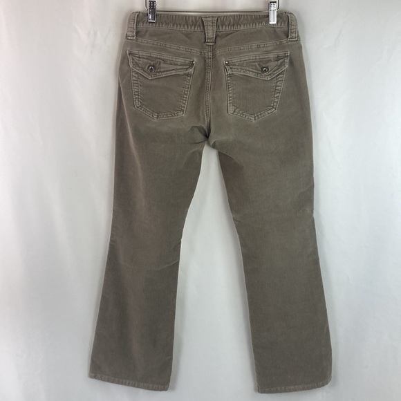 GAP Low Rise Boot Cut Corduroy Jeans Pants Size 10R 1% Spandex - Picture 6 of 13